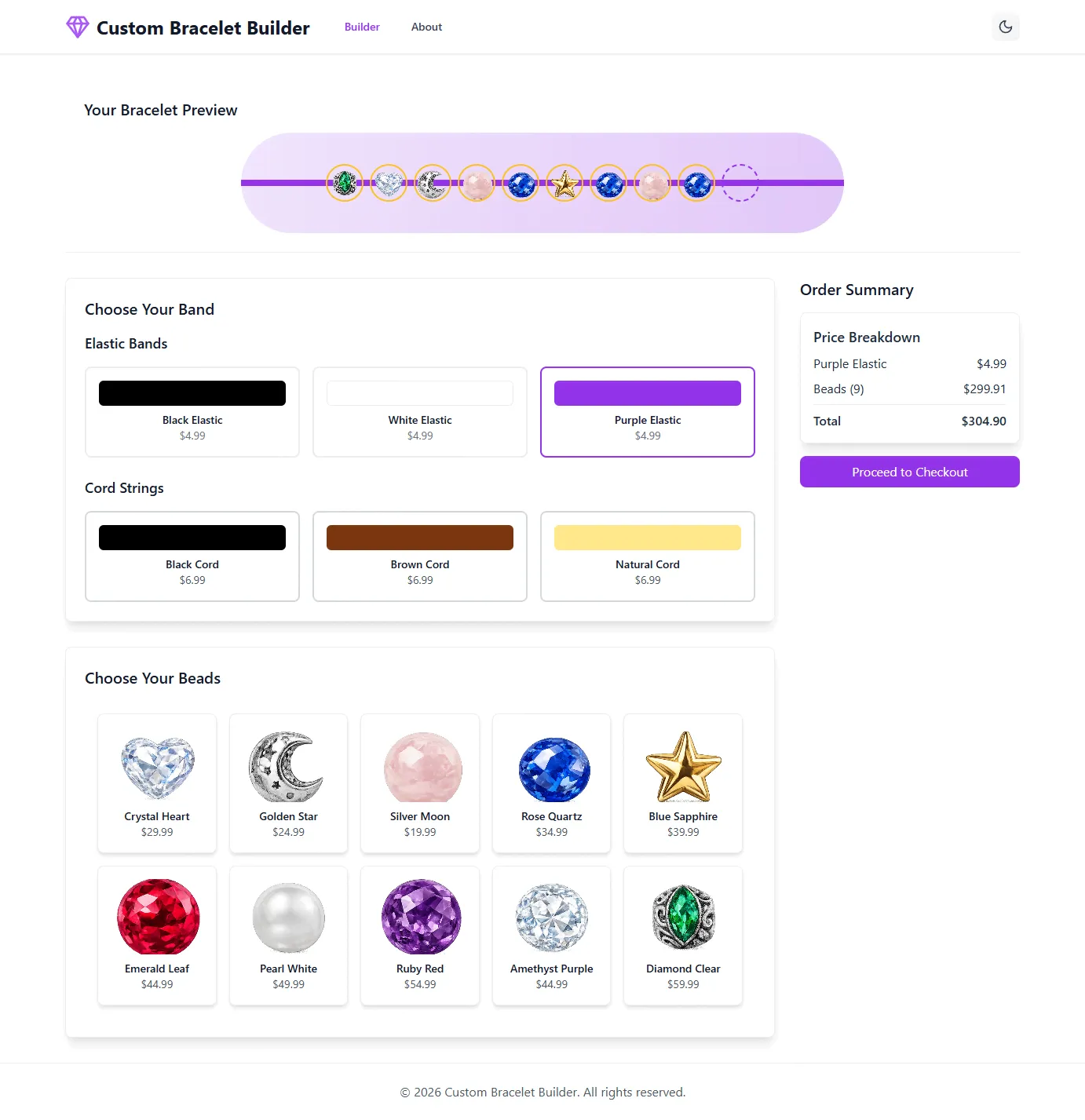 Beads Bracelet Builder - Image 2