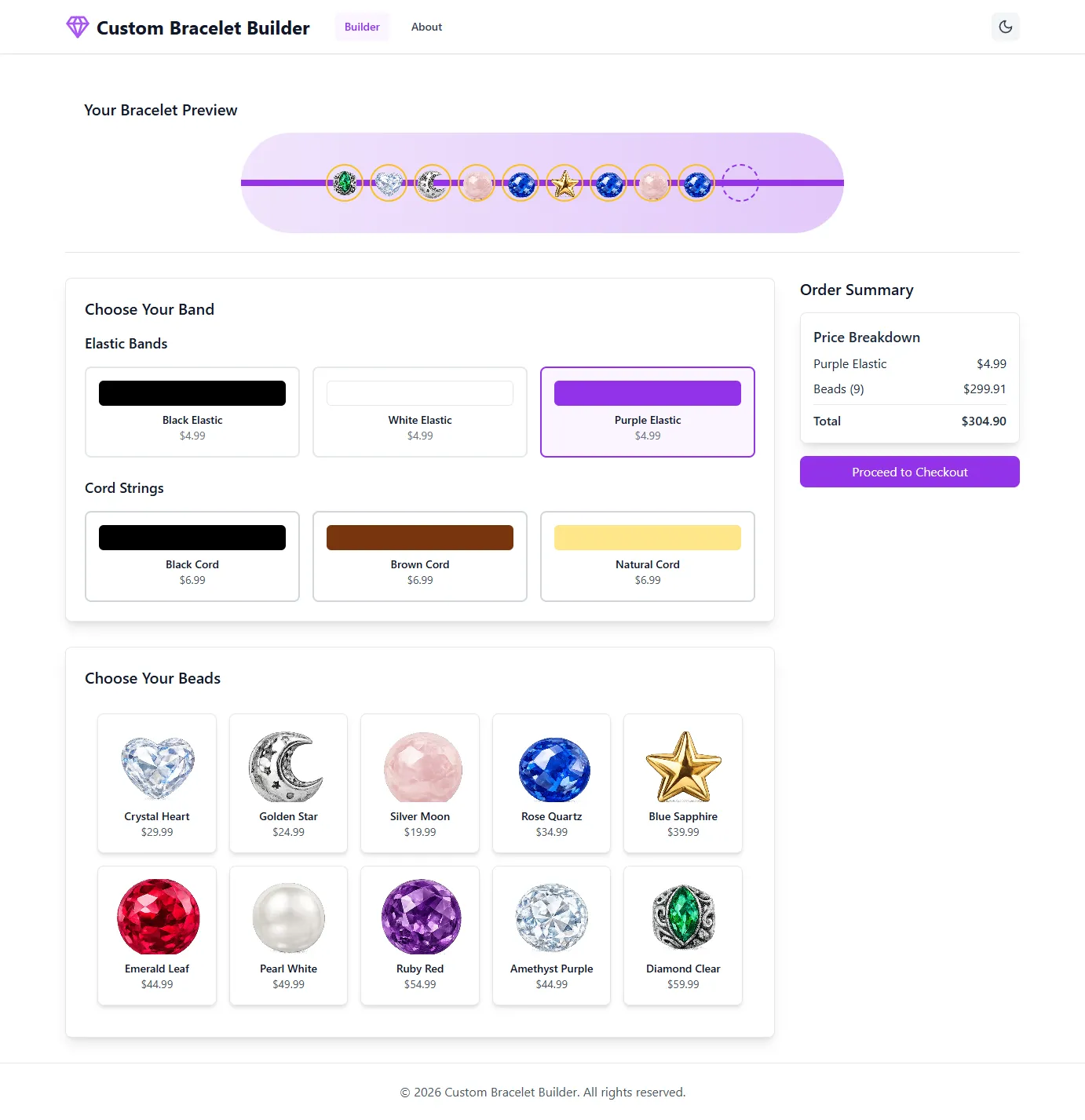 Beads Bracelet Builder - Image 2