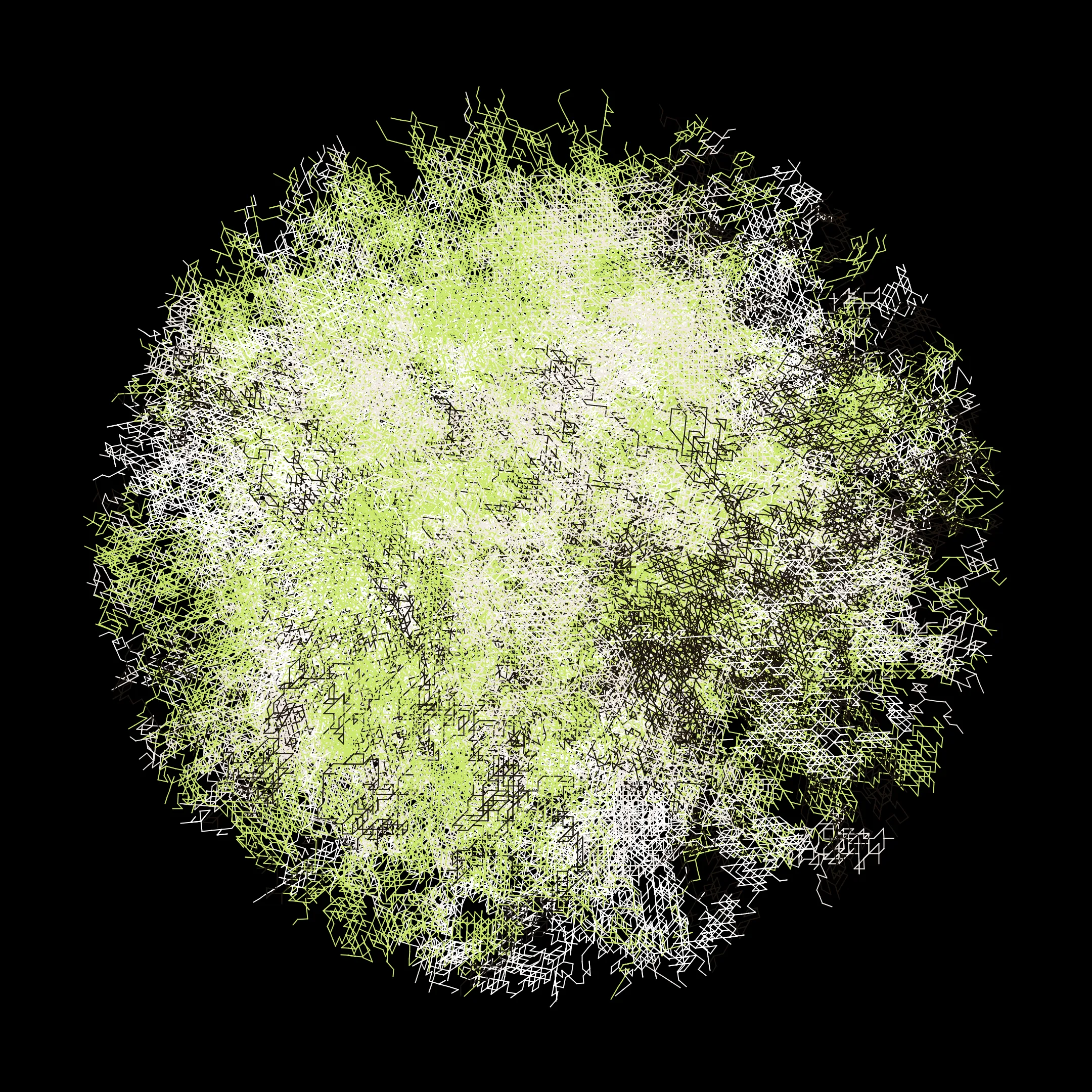 Dense circular pattern