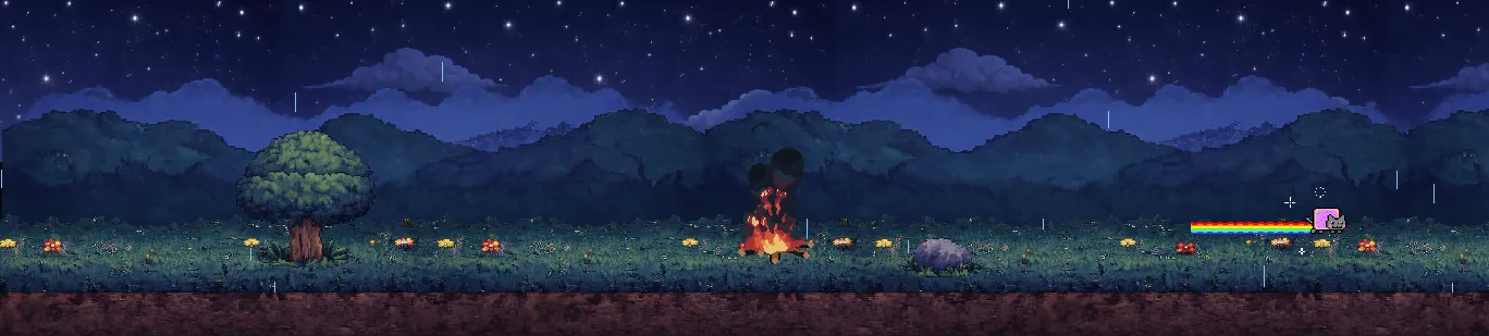 Pixel World Easter Egg