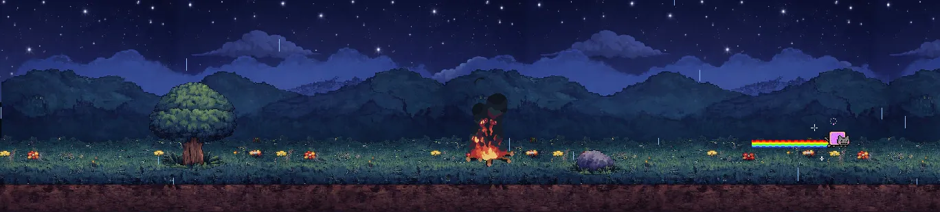 Pixel World Easter Egg